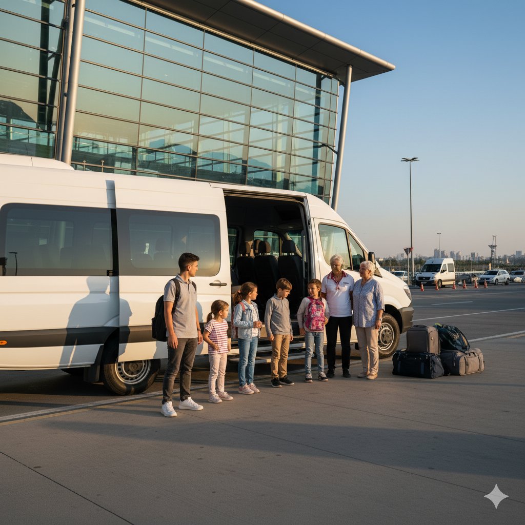 Büyük Aileler İçin Ekonomik Shuttle Transfer Seçenekleri