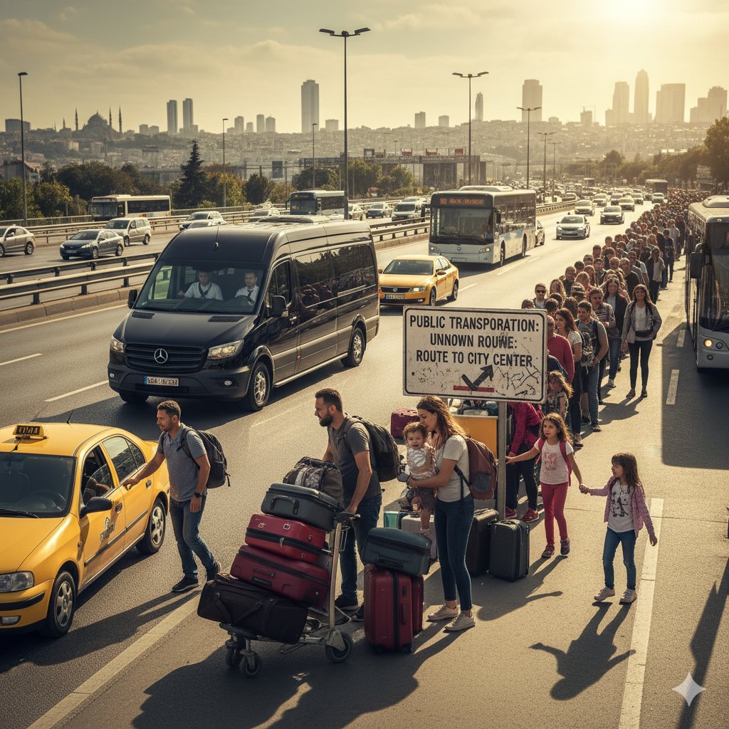 İstanbul Havalimanı’ndan Şehre Ulaşımda Yapılan En Büyük Hatalar