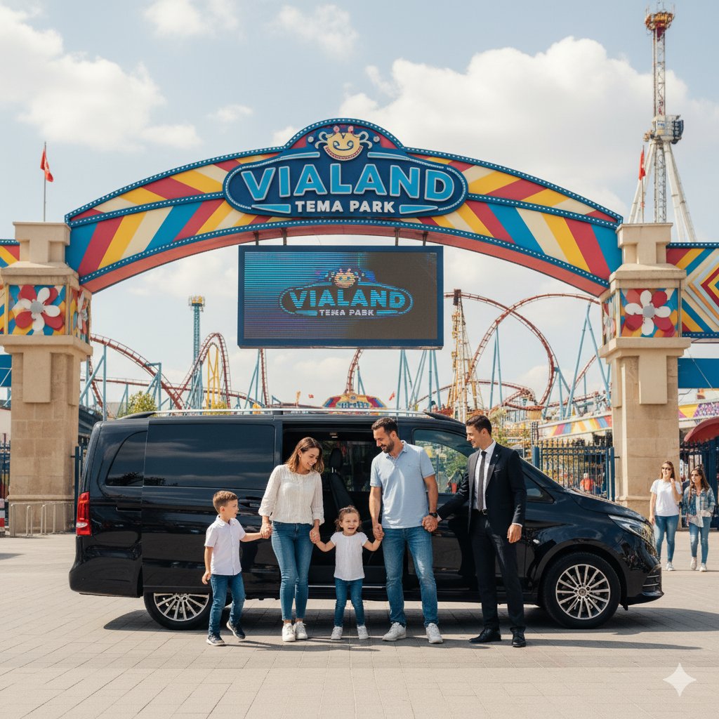 Vialand Tema Park’a Shuttle Transfer: Ailece Adrenalin ve Eğlence